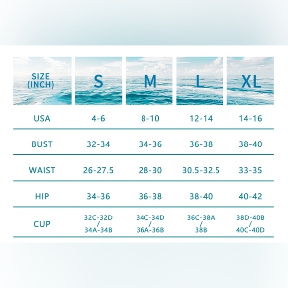 Neon Vibrant Blue Women's Swim Set Size Small NWT - Picture 5 of 5